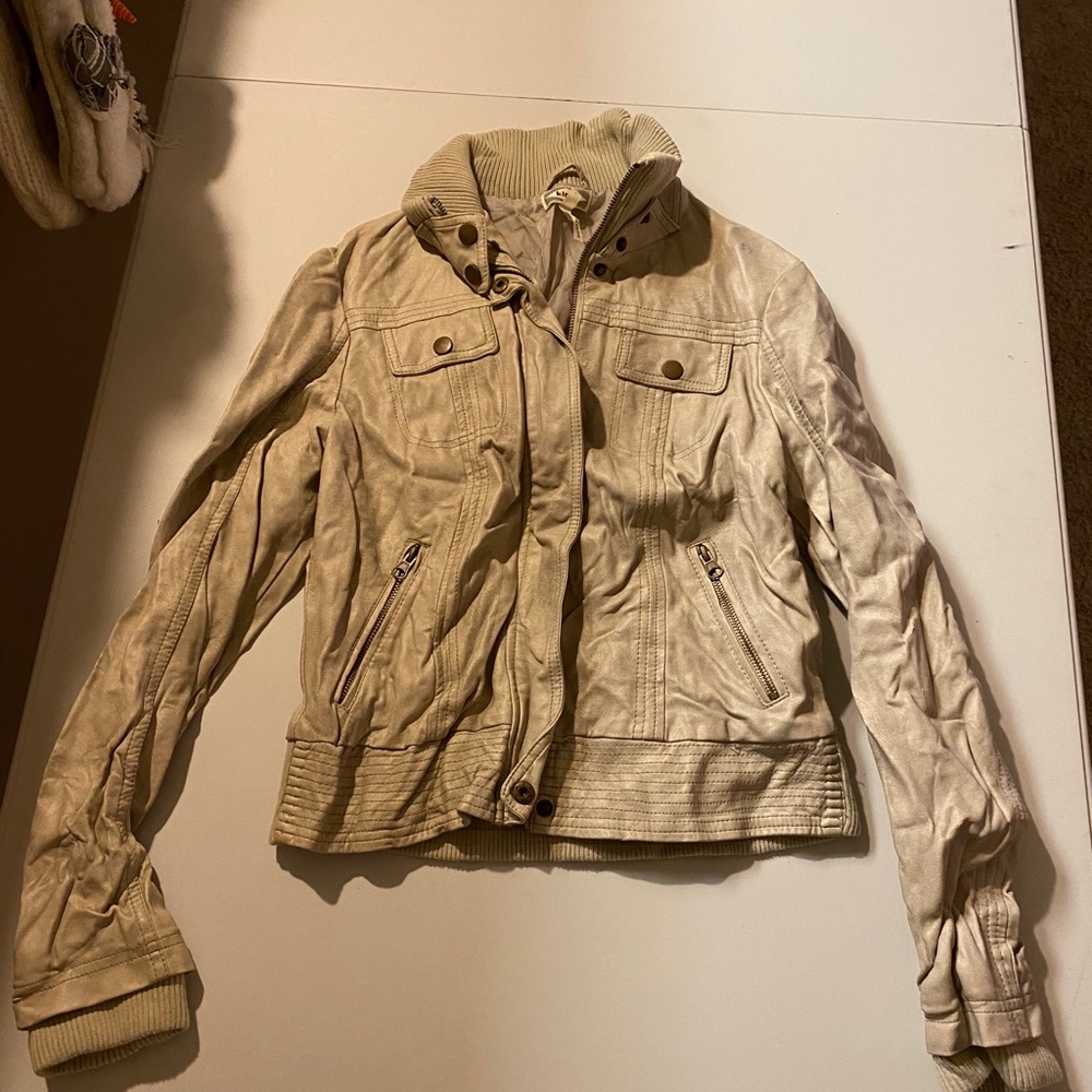 PacSun leather jacket Size Large *fits like a S/XS